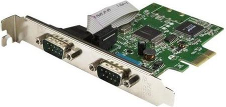 StarTech.com 2-Port PCI Express Serial Card with 16C1050 UART - serial adapter (PEX2S1050)