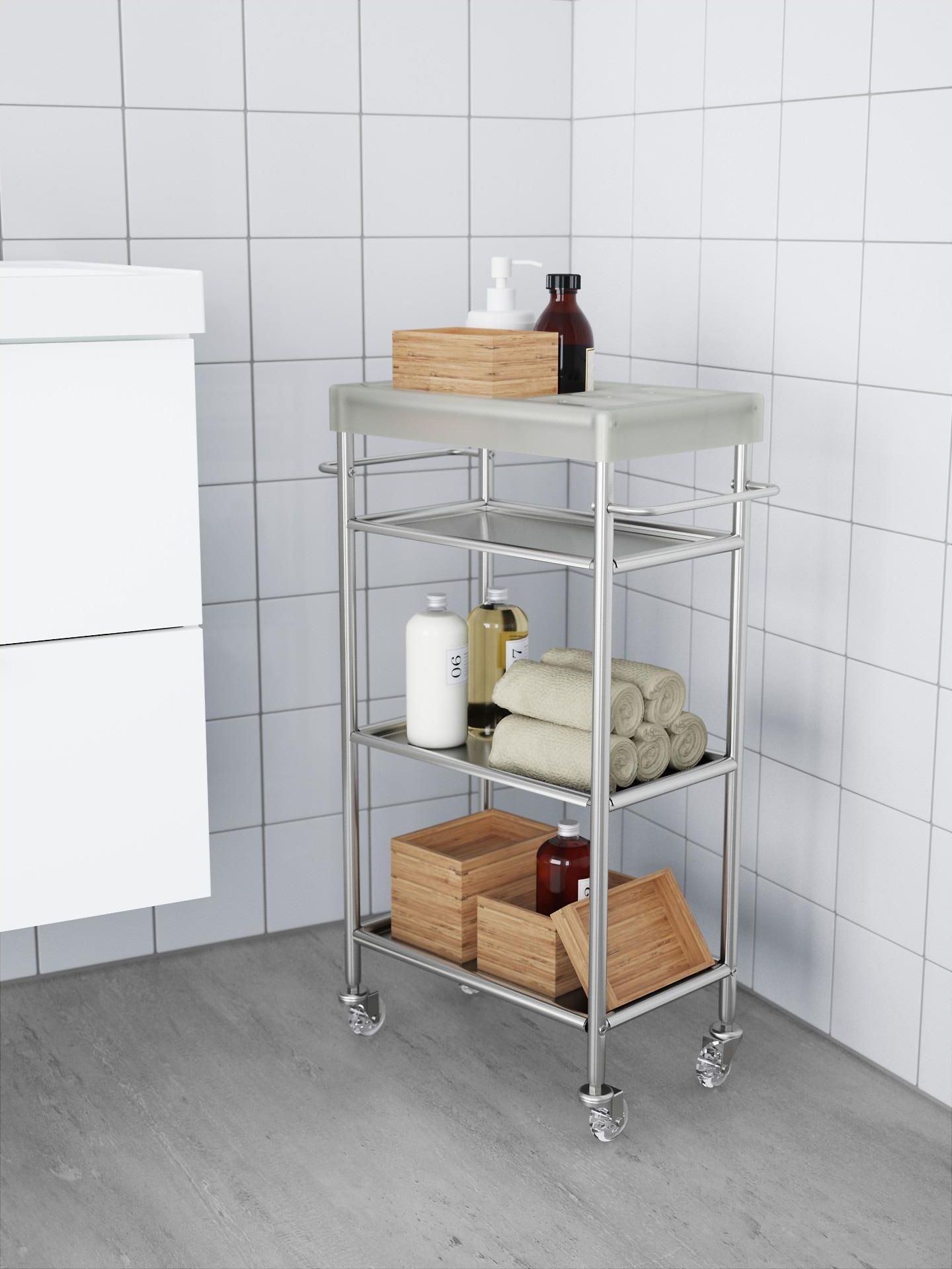 Ikea Grundtal Wózek 60171433 - Opinie i atrakcyjne ceny na