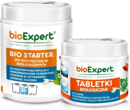 Bioarcus Bioexpert Zestaw Tabletki Biologiczne 12 Sztuk + Starter 400G