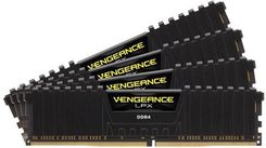 Pamięć RAM Corsair Vengeance LPX DDR4-3000 C16 BK QC - 64GB (CMK64GX4M4D3000C16)
