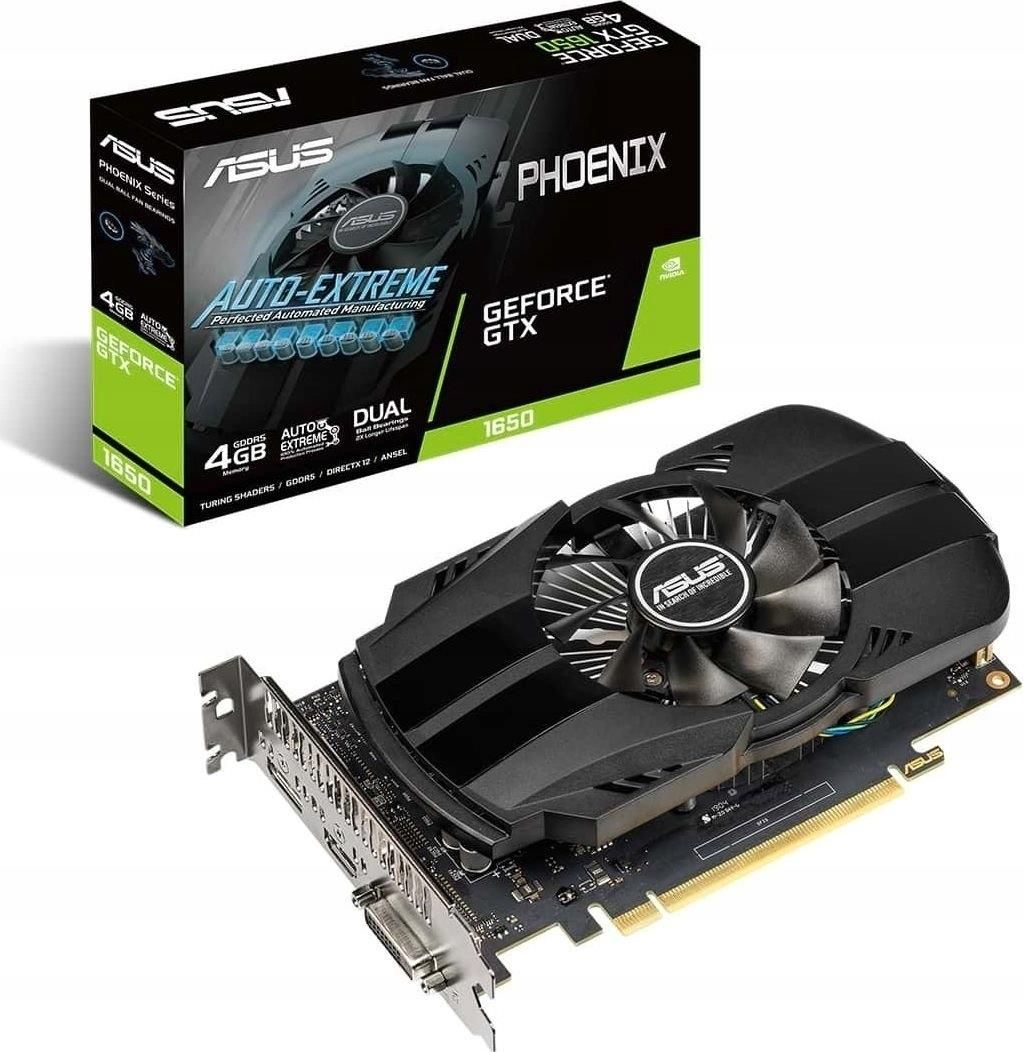 Asus GeForce GTX 1650 4GB GDDR5 RAM (90YV0CV1-M0NA00