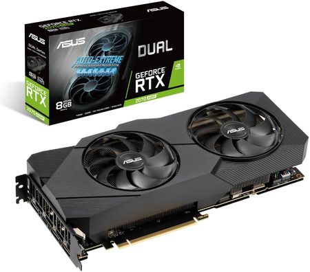 PCパーツ ASUS - asus rtx2070 super dual evo ASUS GeForce RTX 2070 SUPER DUAL EVO 8GB GDDR6 (90YV0DK3