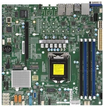 Supermicro X11SCV-QIntel Q370 - Intel LGA1151 socket - DDR4 RAM - Mini-ITX (MBDX11SCVQO)