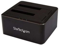 StarTech.com Dual Bay SATA HDD Docking Station for 2.5/3.5& HDDs USB 3.0 HDD dockingstation SATA 6Gb/s USB 3.0 (SDOCK2U33V)