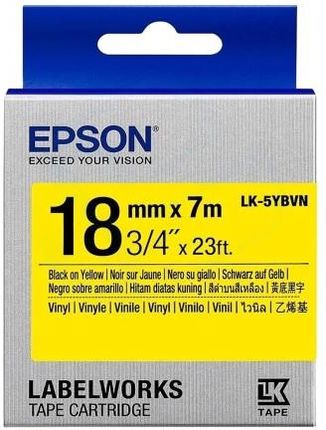 Epson LK-5YBVN - label tape - 1 roll(s) - Roll (1.8 cm x 7 m) (C53S655028)