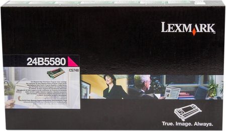 Lexmark 24B5580 Toner - Toner laserowy Magenta (24B5580)
