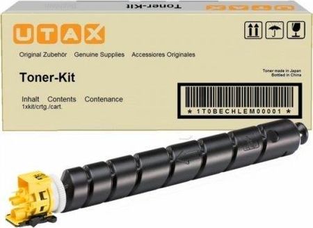 Utax CK8514Y - yellow - original - toner cartridge - Toner laserowy Żółty (1T02NDAUT0)