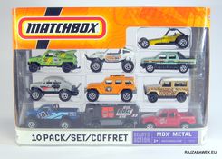 Mattel Matchbox Dziesięciopak 34307 Zestaw 10 Aut Nr 1 - zdjęcie 1