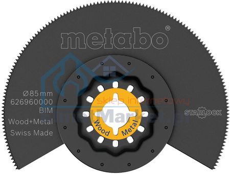 Metabo Piła Segmentowa, Drewno/Metal, Bim, Fi 85 Mm 626960000