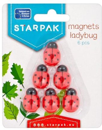 Magnes Ksztalt Biedronka Starpak Op6szt B/c 24/144