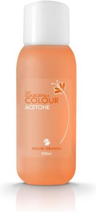 silcare The Garden of Colour Acetone aceton do usuwania żelowych lakierów hybrydowych Melon Orange 300ml