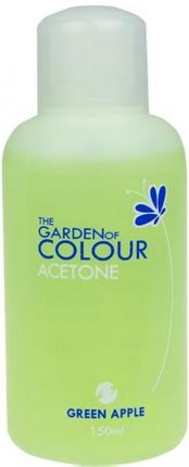 silcare The Garden of Colour Acetone aceton do usuwania żelowych lakierów hybrydowych Green Apple 300ml