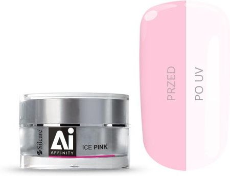 silcare Gel Affinity średniogęsty jednofazowy żel do paznokci Ice Pink 30g