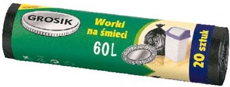 Grosik Worki Na Śmieci Ld 60L 10Szt. (Wo023)