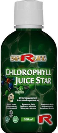 Chlorophyll Juice Star Starlife chlorofil detoksykacja 500ml