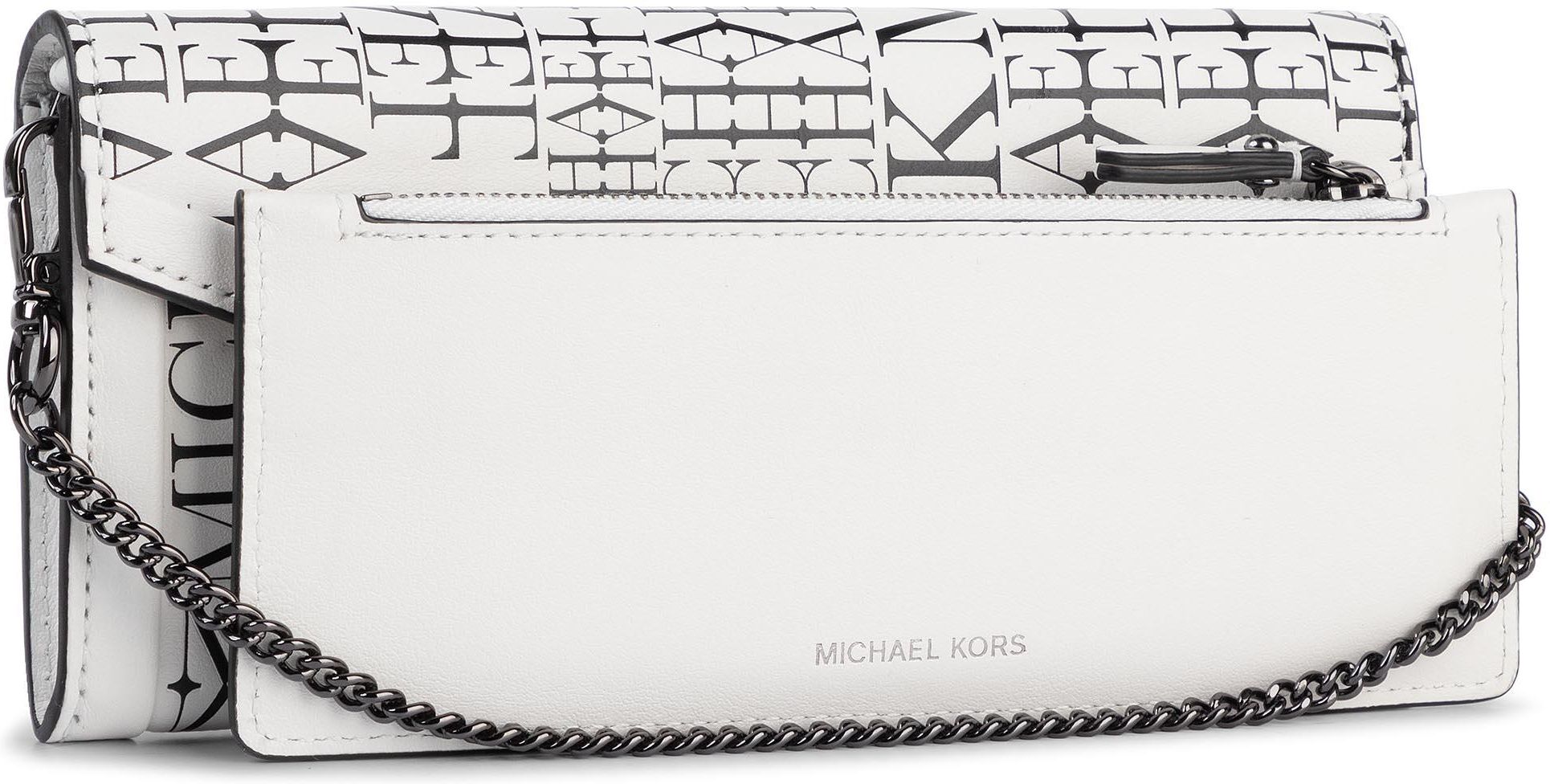 Buy Michael Kors Whitney Large Graphic Logo Convertible Shoulder Bag  BLK/OPTICWHT at