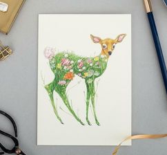 Zdjęcie Dm Collection Karnet A081 B6 + Koperta Jelonek Na Łące - Wrocław