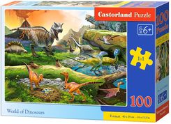 Zdjęcie Castorland Puzzle 100El. Świat Dinozaurów - Syców