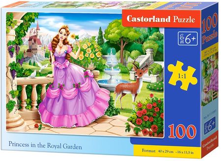 Castorland Puzzle 100El. Księżniczka W Ogrodzie