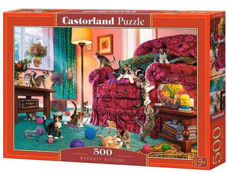 Castorland Puzzle 500El. Naughty Kittens Castor