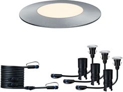 Paulmann Plug & Shine Floor Mini Ip65 000 K 3 X 2 5 W 24 V Srebro 93949