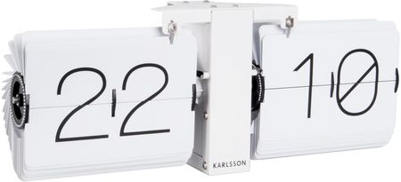 Karlsson Zegar Klapkowy Biały (Ka5602Wh)