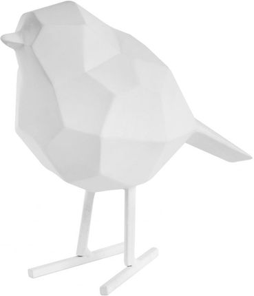 Present Time Figurka Bird Small Polyresin Matt Biała (Pt3335Wh)