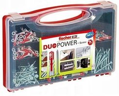 Zdjęcie Zestaw walizka Fischer duopower kołek+wkręt 536091 - Tykocin
