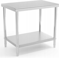 Zdjęcie Stół Blat Roboczy Ze Stali Nierdzewnej 90 x 60 cm - Nowa Sól