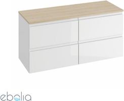 Zdjęcie Cersanit Moduo 118 Zestaw szafek z blatem Biały (S929010+S929010+S590025) - Kamień Krajeński
