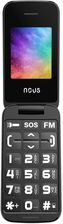 Telefon dla seniora NOUS Helper Flip (NS2435) Black - Opinie i ceny na Ceneo.pl