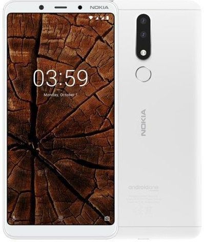 nokia 3.1 plus white