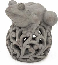 Zdjęcie Pigmejka Figurka Żaba Ceramiczna 23,5X20X20,5cm - Pułtusk