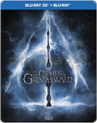 Fantastyczne Zwierzęta: Zbrodnie Grindelwalda (steelbook) [Blu-Ray 3D]+[Blu-Ray]