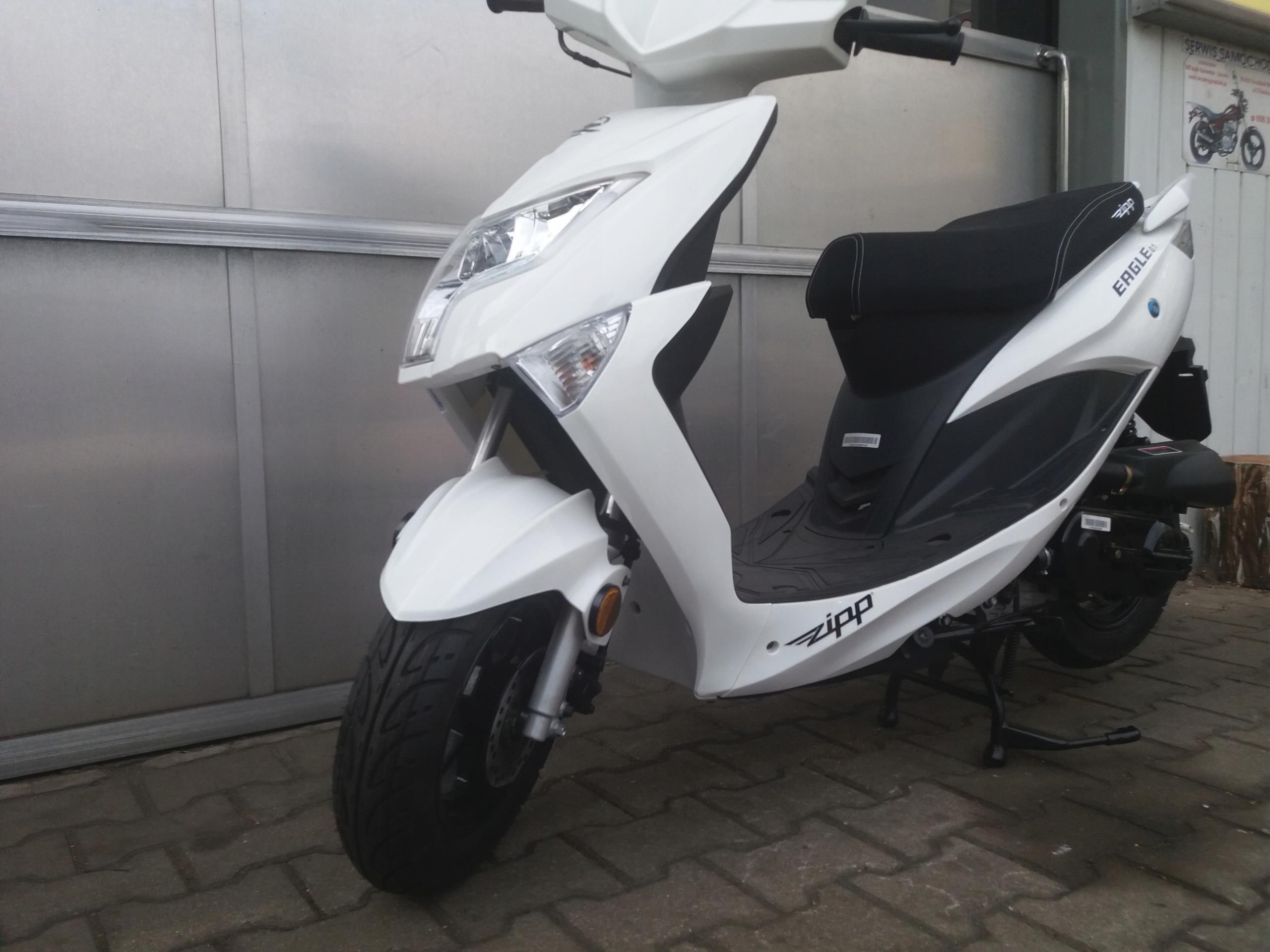 SKUTER ZIPP EAGLE 0.2 2019 BIAŁY SALON GRODZISK M. - Opinie