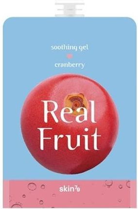 Krem Skin79 Real Fruit Soothing Gel Cranberry Odświeżająco Rewitalizujący Żurawina na dzień i noc 300g
