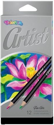 Colorino Artist Kredki Ołówkowe Okrągłe 12 Kolorów 65498Ptr