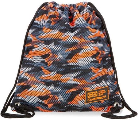 Coolpack Worek sportowy Sprint Line Camo Mesh Orange 98557CP nr B74069