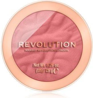 Makeup Revolution Reloaded pudrowy róż dla długotrwałego efektu Rose Kiss 7,5g
