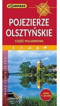Mapa turystyczna - Pojezierze Olsztyńskie cz.poł