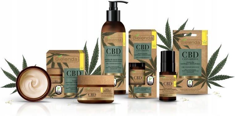 Bielenda Cbd Cannabidiol Krem Nawilżająco Detoksykujący Do Cery Mieszanej I Tłustej 50Ml