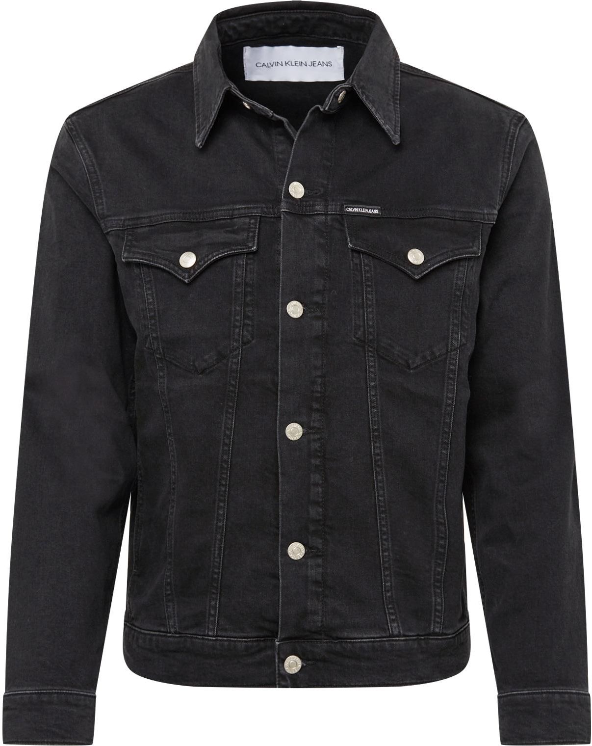 calvin klein foundation slim denim jacket