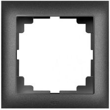 Zdjęcie Epn Ramka Pojedyncza Sentia Czarny Metalizowany (147119) - Luboń