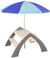 Zdjęcie Axi Drewniany Stół piknikowy z parasolem Delta - Zielona Góra