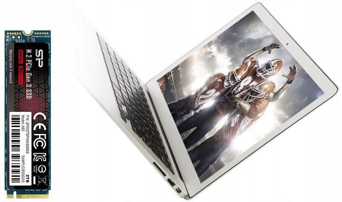 Silicon Power A80 1TB M.2 SSD 新品未開封 Dysk SSD Silicon Power A80 1TB M.2 (SP001TBP34A80M28