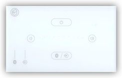 Systemline Se0512 Unit Dotykowy Panel Naścienny Aux I Z Wbudowanym Wzmacniaczem