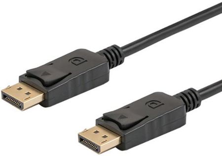 Savio Kabel DisplayPort v1.2 Czarny 1m (CL-135)