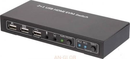 Professional Przełącznik Kvm 2 X1 Hdmi Speaka Switch Id 175