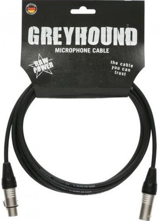 Kabel mikrofonowy Klotz Greyhound GRK1FM0100 – XLR / XLR 1 m