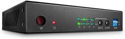 Lindy 38084 Przełącznik (switch) Matrix HDMI 4K UHD 2 ekrany 4-portowy z audio, portem optycznym i analogowym + pilot IR Polska Gwarancja